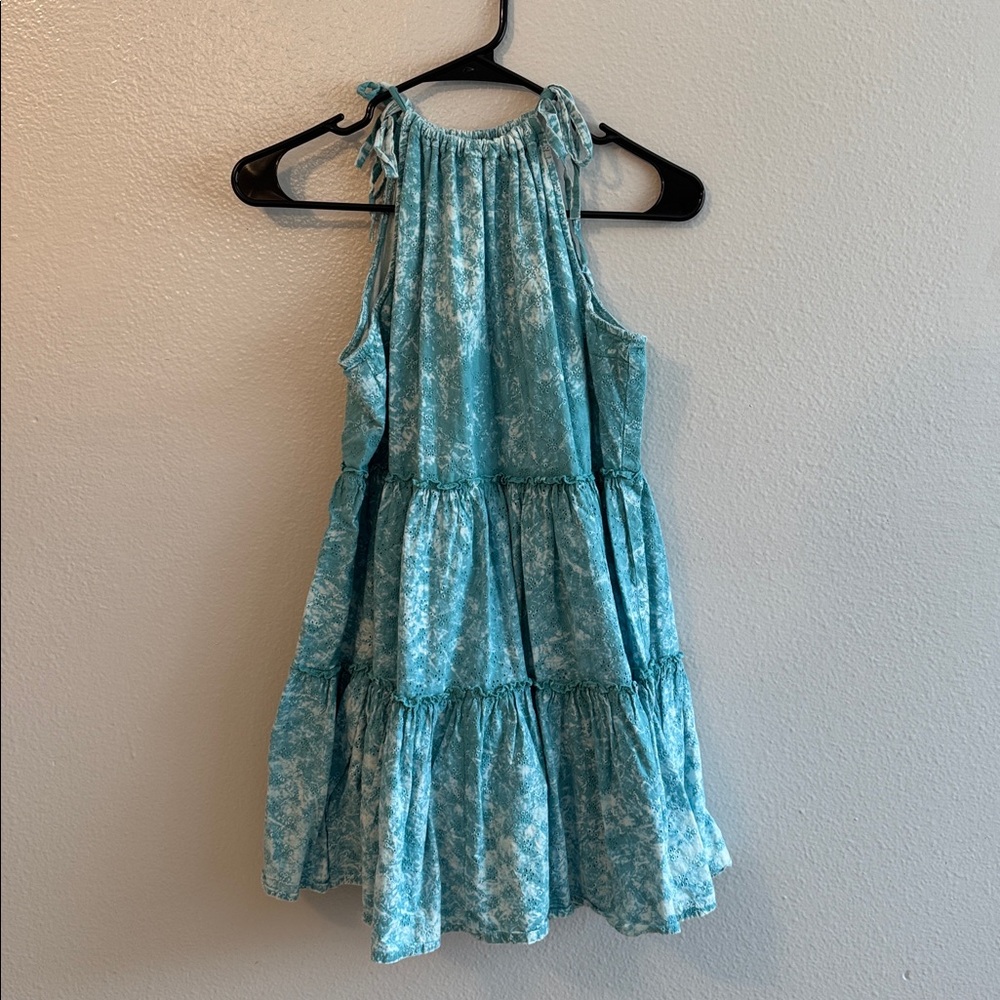 Rock & Roll Cowgirl Blue Halter Dress - Picture 2 of 2